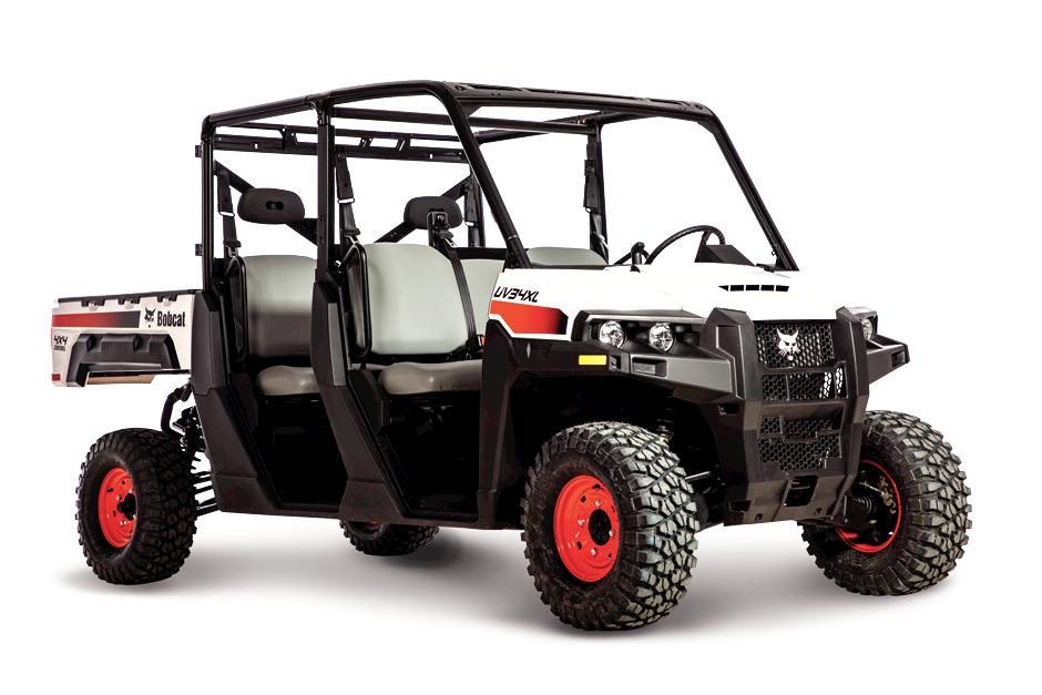 Diesel powered Bobcat UV34XL utility vehicle